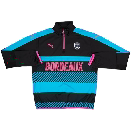 2016-17 Bordeaux Puma 1/4 Zip Drill Top - 4/10 - (XL)