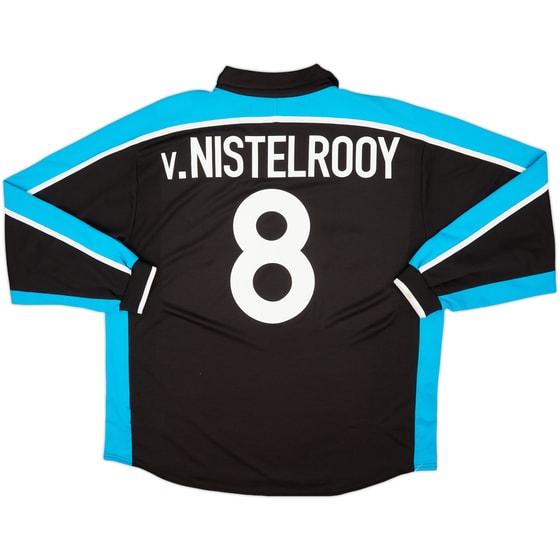 1999-01 PSV Player Issue Away L/S Shirt V.Nistelrooy #8 - 8/10 - (XL)