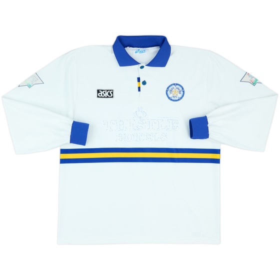 1993-95 Leeds United Match Issue Home L/S Shirt #6