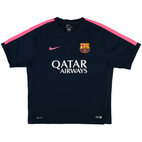 2014-15 Barcelona Nike Training Shirt - 8/10 - (XL)