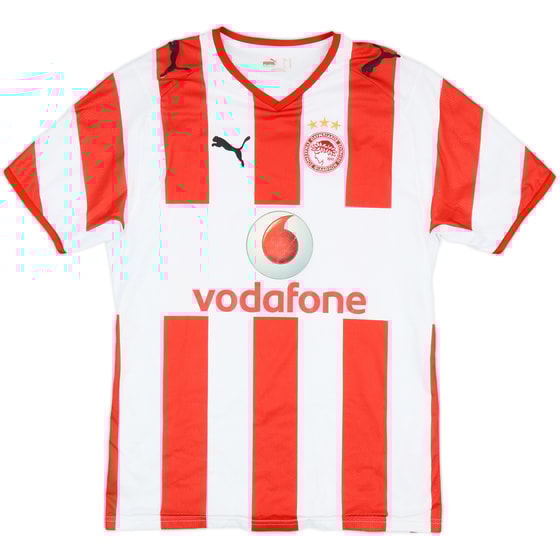2008-09 Olympiacos Home Shirt - 7/10 - (M)