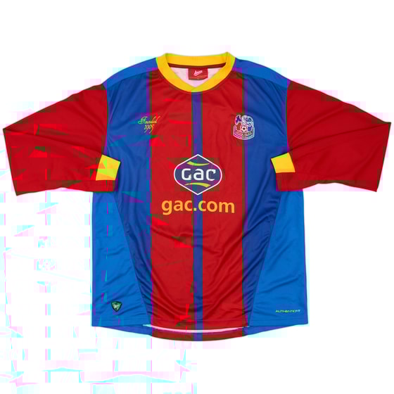 2012-13 Crystal Palace Home L/S Shirt - 6/10 - (M)