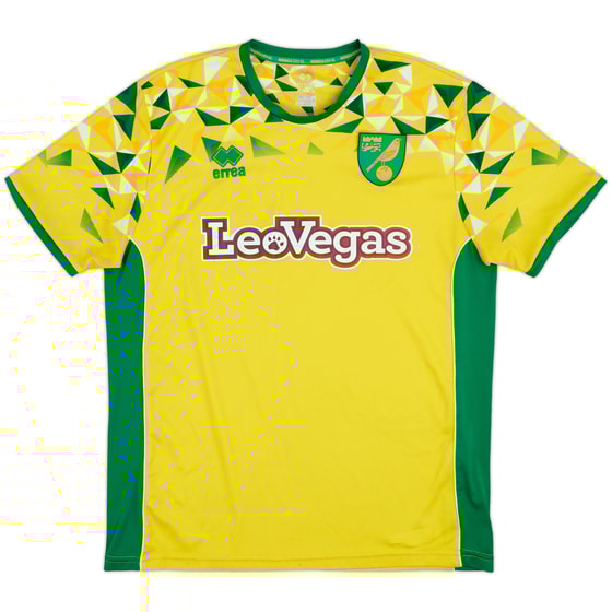 2018-19 Norwich Home Shirt - 4/10 - (XL)