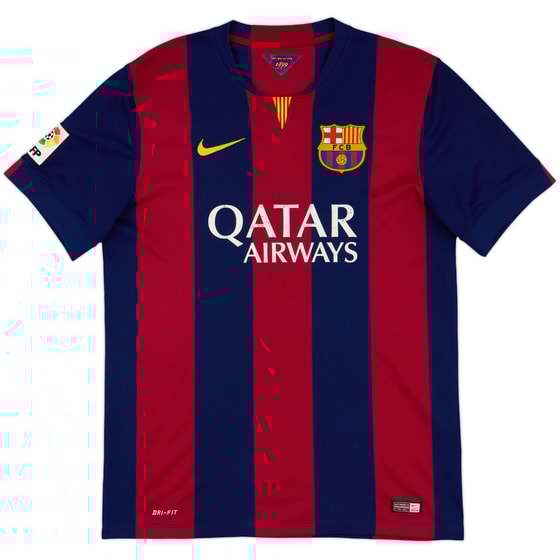 2014-15 Barcelona Home Shirt - 5/10 - (L)