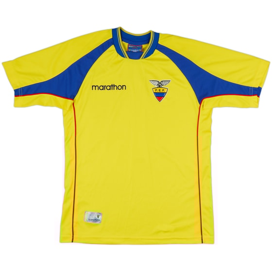 2002-03 Ecuador Home Shirt - 7/10 - (S)