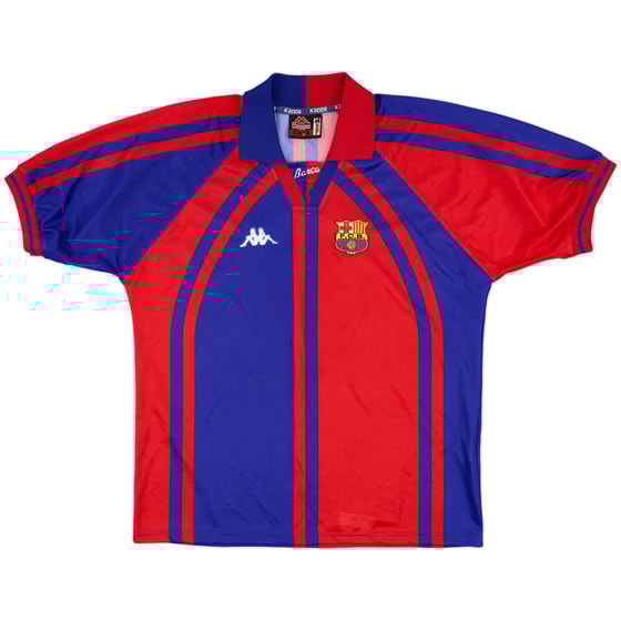 1997-98 Barcelona European Home Shirt - 9/10 - (M)