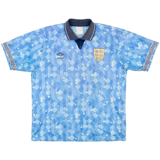 1990-92 England Third Shirt - 5/10 - (L)