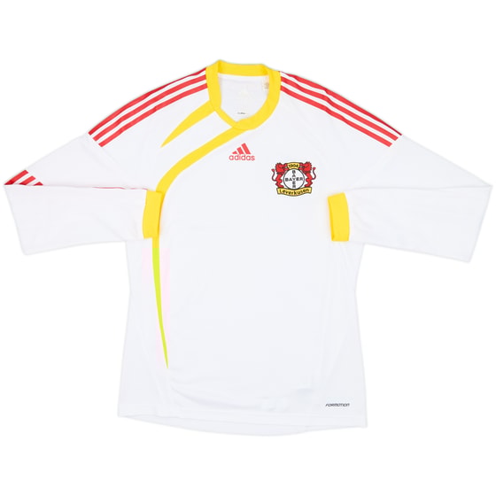 2009-10 Bayer Leverkusen Player Issue Away L/S Shirt - 10/10 - (M)