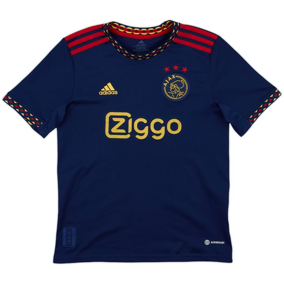 2022-23 Ajax Away Shirt - 10/10 - (M.Boys)