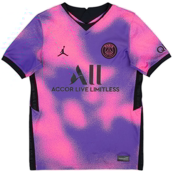 2020-21 Paris Saint-Germain Fourth Shirt - 9/10 - (M.Boys)