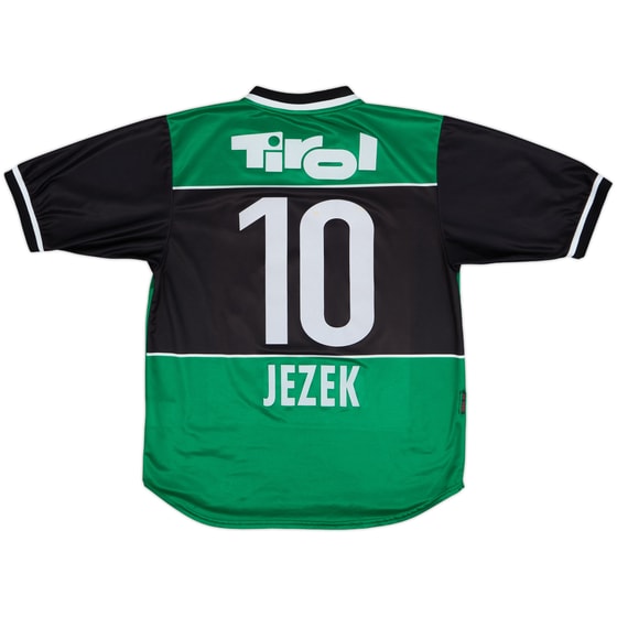 1998-99 Tirol Innsbruck Home Shirt Jezek #10 - 8/10 - (M)