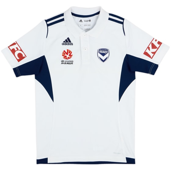 2014-15 Melbourne Victory adidas Polo Shirt - 7/10 - (S)