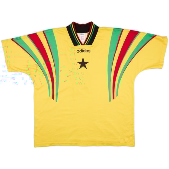 1996-98 Ghana Home Shirt #5 - 7/10 - (XL)