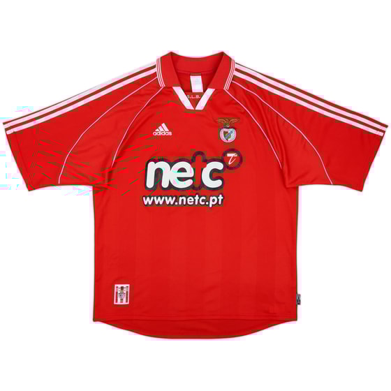 2000-01 Benfica Home Shirt - 6/10 - (M)