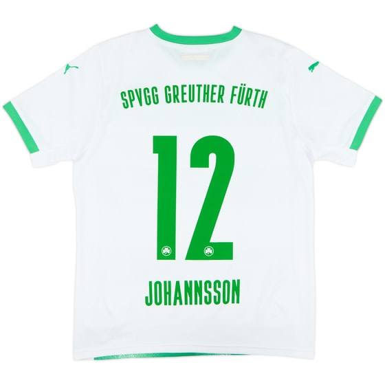 2020-21 Greuther Furth Home Shirt Johannsson #12 - 9/10 - (S)