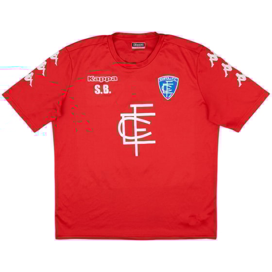 2019-20 Empoli Staff Issue Kappa Training Shirt S.B - 6/10 - (L)