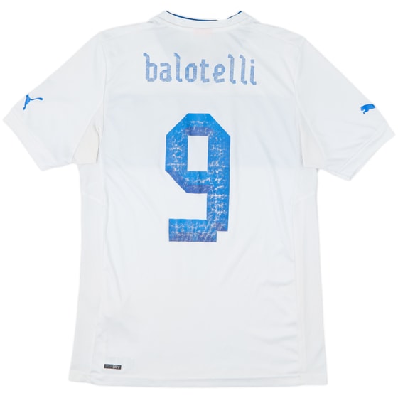 2012-13 Italy Away Shirt Balotelli #9 - 5/10 - (M)