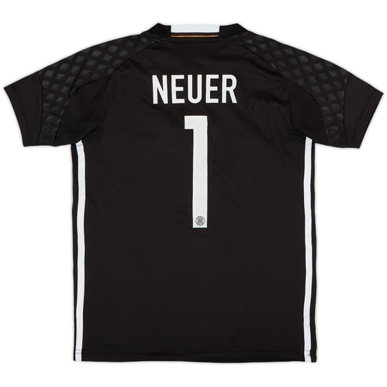2015-16 Germany S/S GK Shirt Neuer #1 - 5/10 - (S.Boys)