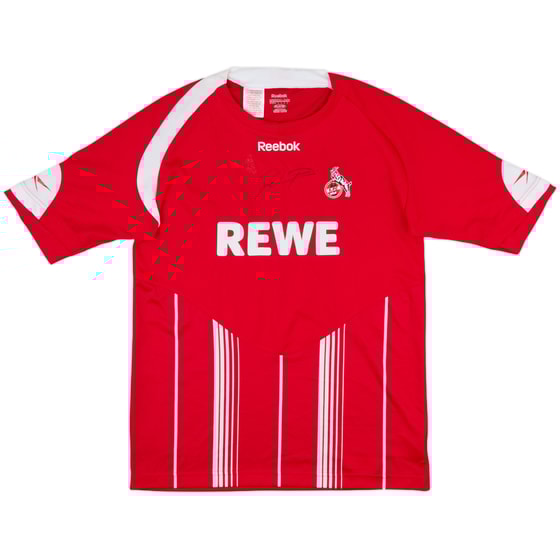 2009-10 FC Koln Signed Home Shirt - 7/10 - (XL.Boys)