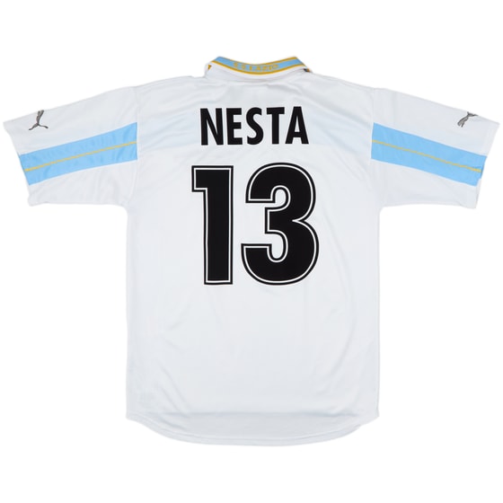 1999-00 Lazio Centenary Home Shirt Nesta #13 - 5/10 - (S)
