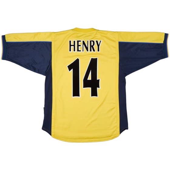 1999-01 Arsenal Away Shirt Henry #14 - 8/10 - (M)