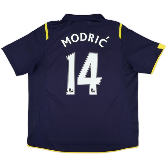 2009-10 Tottenham Away Shirt Modric #14 - 8/10 - (L)