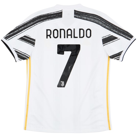 2020-21 Juventus Home Shirt Ronaldo #7 - 9/10 - (M)