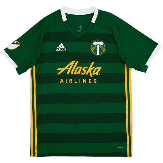 2019-20 Portland Timbers Home Shirt - 8/10 - (M)