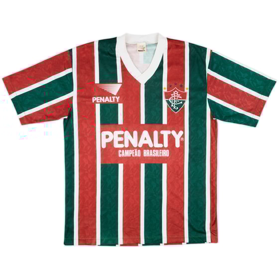 1992-93 Fluminense Home Shirt - 8/10 - (L)