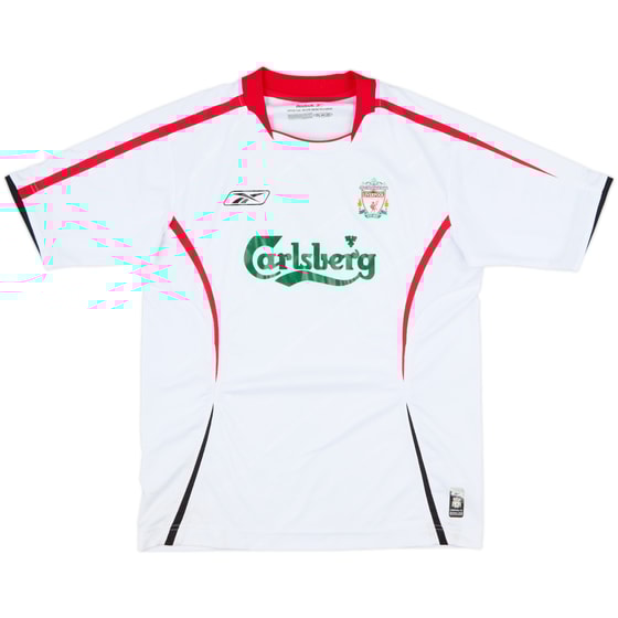 2005-06 Liverpool Away Shirt - 6/10 - (L.Boys)