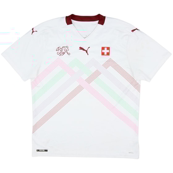 2020-21 Switzerland Away Shirt - 5/10 - (XL)