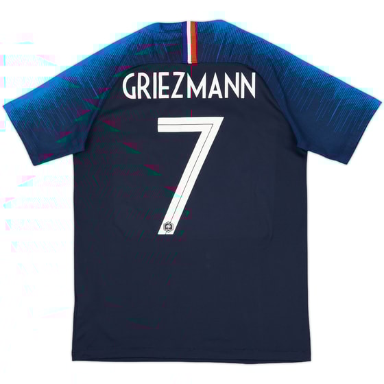 2018 France Home Shirt Griezmann #7 - 7/10 - (S)