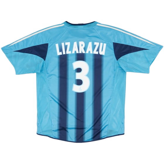 2004-05 Olympique Marseille Away Shirt Lizarazu #3 - 7/10 - (L)