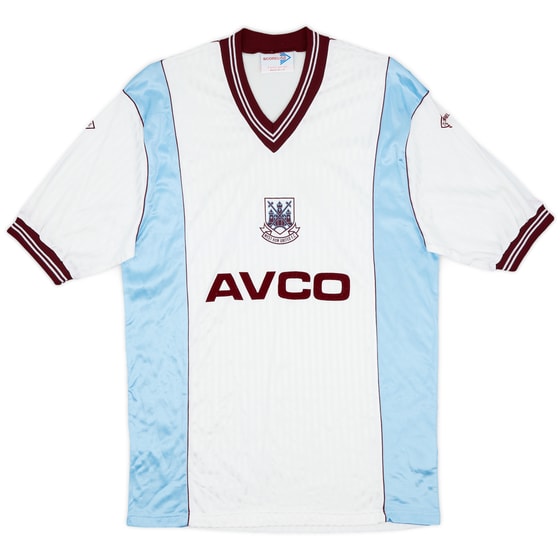 1987-89 West Ham Away Shirt - 10/10 - (M)
