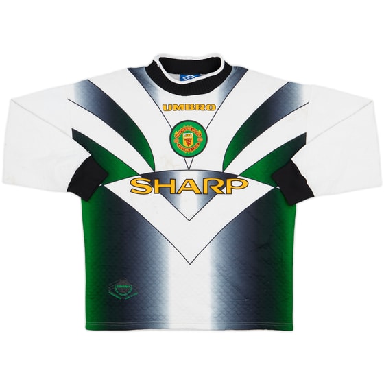 1996-97 Manchester United GK Shirt - 7/10 - (Y)