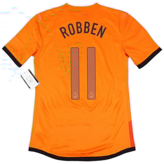 2012-13 Netherlands Sample Home Shirt Robben #11 (M)