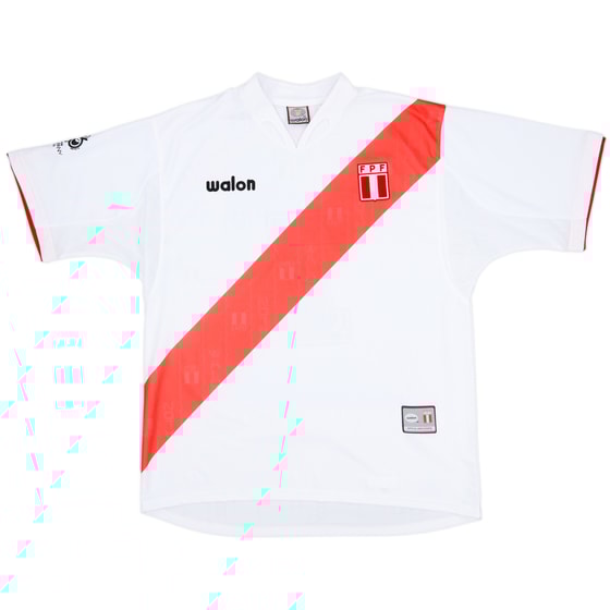 2004-06 Peru Home Shirt #7 - 10/10 - (XL)