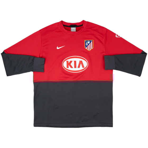 2009-10 Atletico Madrid Nike Sweat Top - 7/10 - (L)