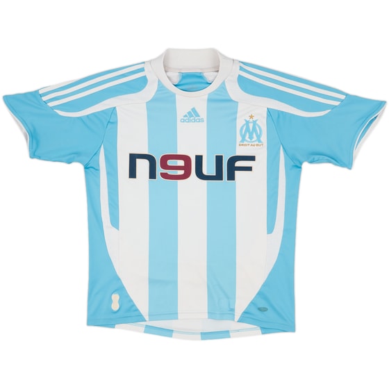 2007-08 Olympique Marseille Away Shirt - 7/10 - (L.Boys)