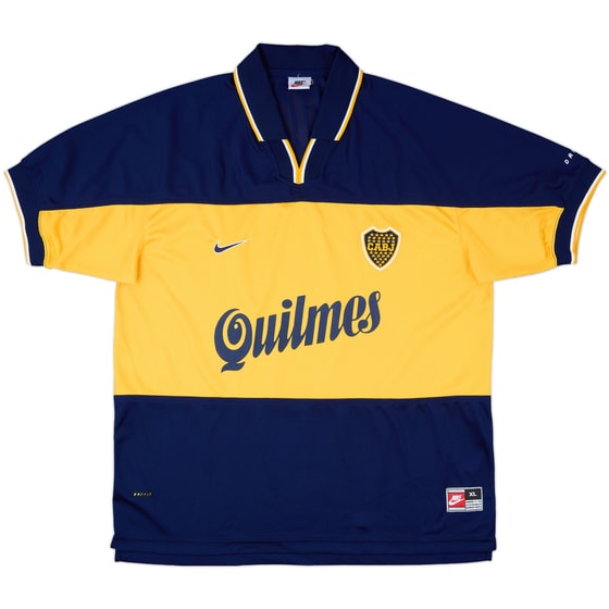 1998-00 Boca Juniors Home Shirt - 8/10 - (XL)