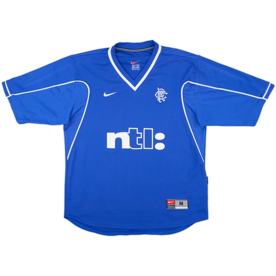 1999-01 Rangers Home Shirt - 8/10 - (M)