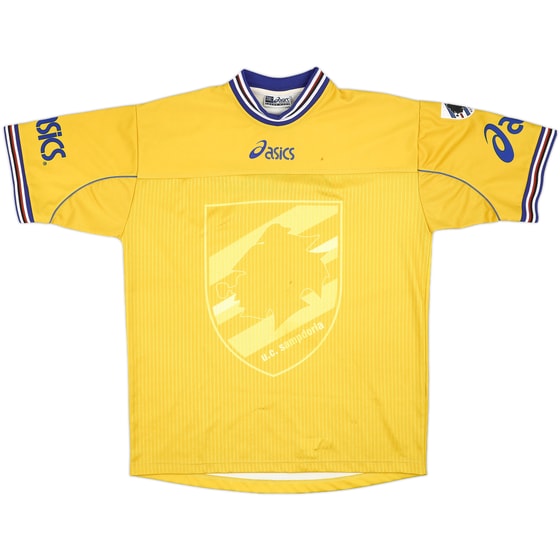 2001-02 Sampdoria Asics Training Shirt - 6/10 - (M)