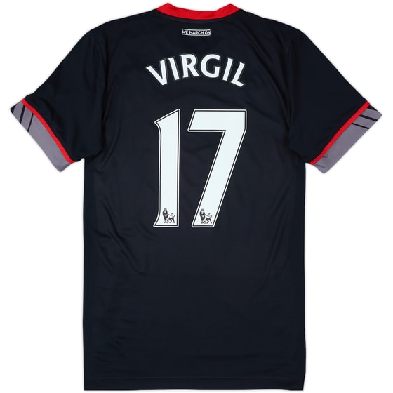 2016-17 Southampton Away Shirt Virgil #17 - 9/10 - (S)