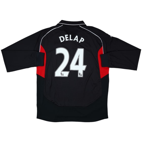 2009-10 Stoke City Away L/S Shirt Delap #24 - 9/10 - (L)