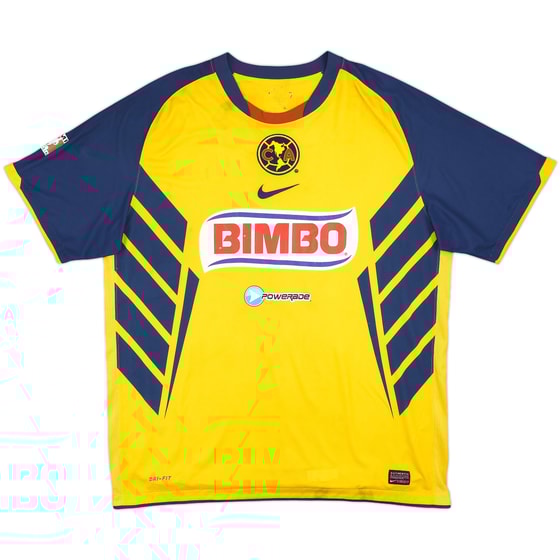 2010-11 Club America Home Shirt - 4/10 - (XL)