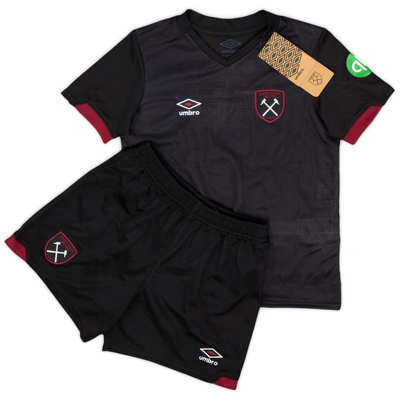 2024-25 West Ham Away Shirt + Shorts (S.Boys)
