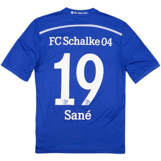 2014-16 Schalke Home Shirt Sane #19 - 9/10 - (XL.Boys)