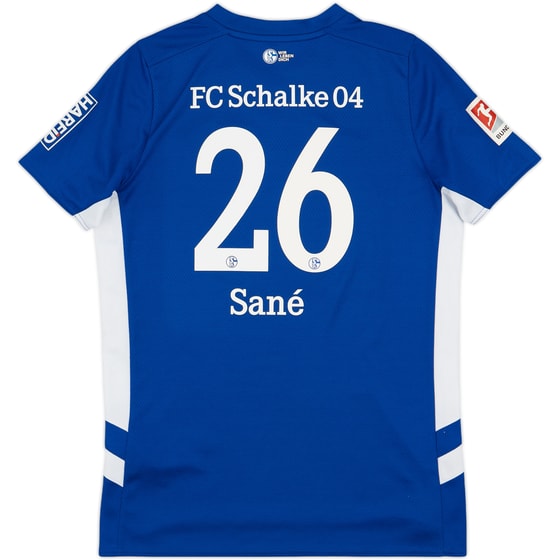 2021-22 Schalke Home Shirt Sane #26 - 7/10 - (XL.Boys)