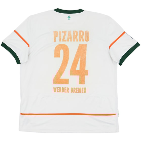 2009-10 Werder Bremen Away Shirt Pizarro #24 - 4/10 - (XL)