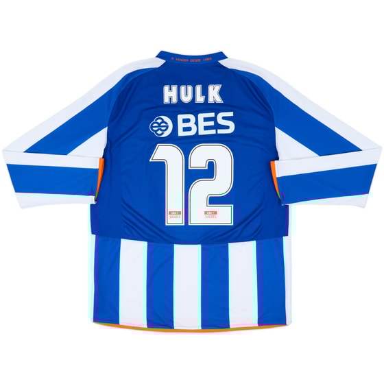 2008-09 Porto Home L/S Shirt Hulk #12 - 8/10 - (L)